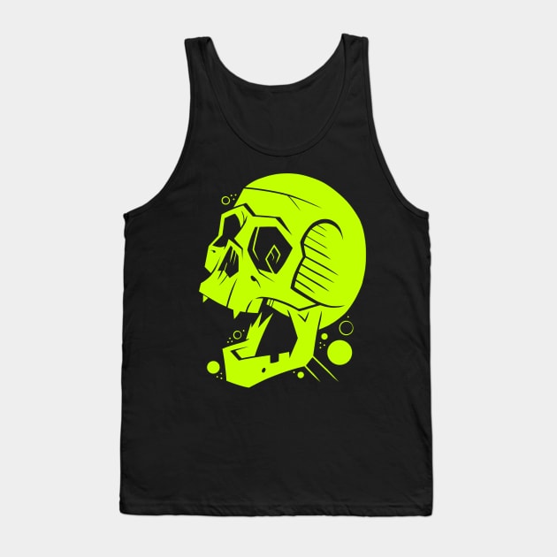 Toxic Scream Tank Top by ArtisticDyslexia